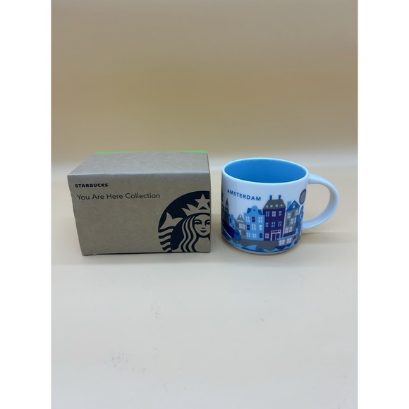 Starbucks Other - Starbucks Amsterdam You Are Here Collection YAH Mug 14oz New In Box Netherlands